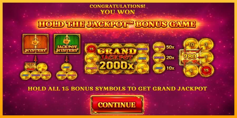 15 Coins Grand Gold Edition Halloween Jackpot máquina de juego por dinero, imagen 3