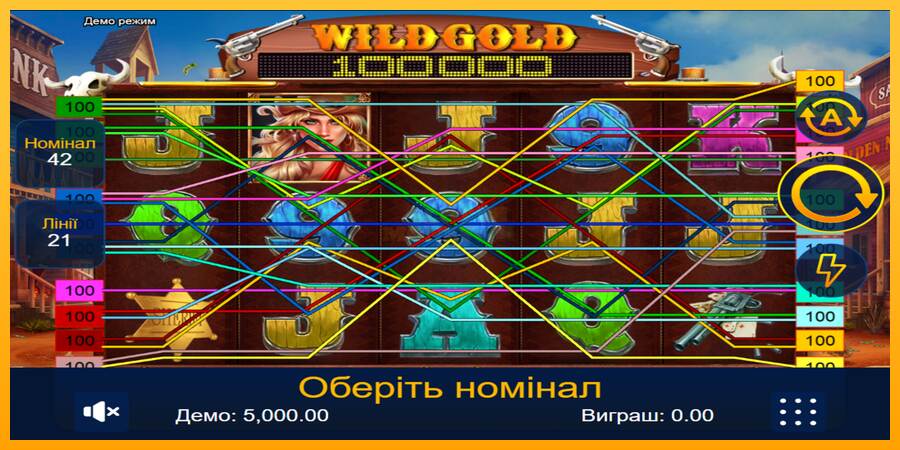 Wild Gold 100000 máquina de juego por dinero, imagen 1