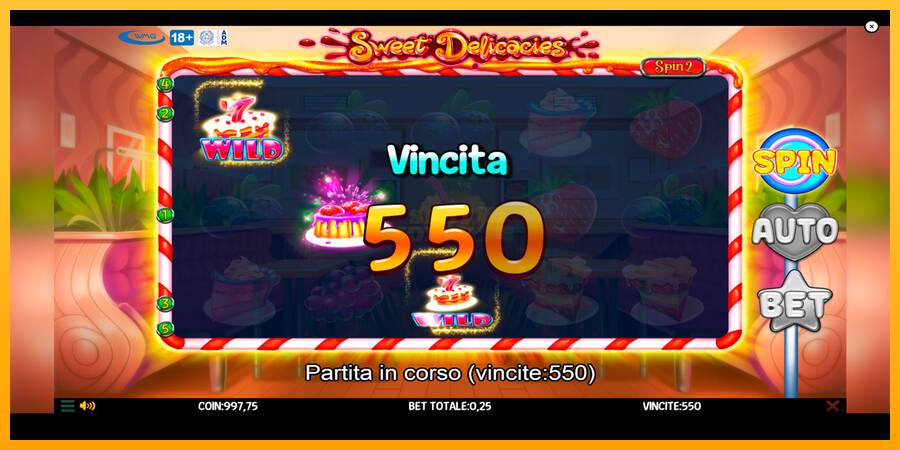 Sweet Delicacies máquina de juego por dinero, imagen 4