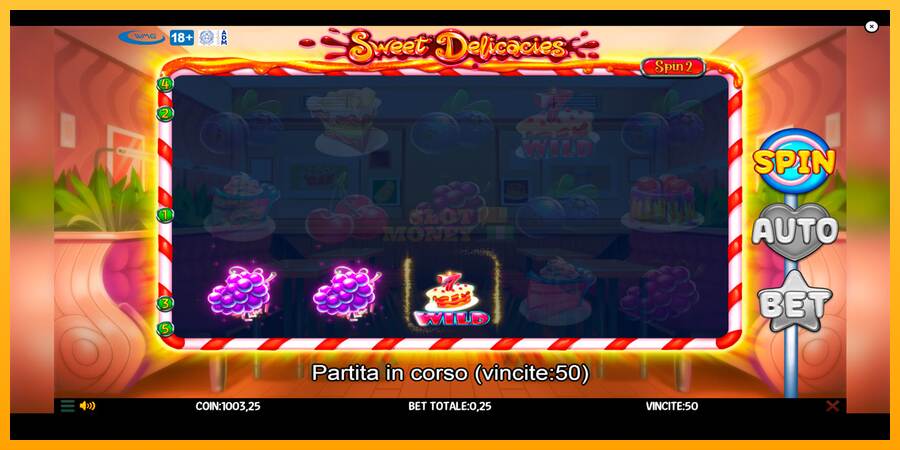 Sweet Delicacies máquina de juego por dinero, imagen 5