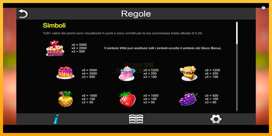 Sweet Delicacies máquina de juego por dinero, imagen 6