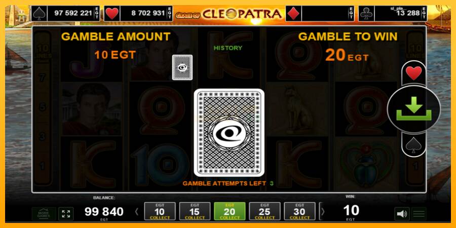 Grace of Cleopatra máquina de juego por dinero, imagen 4