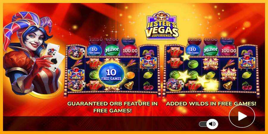 Jesters Vegas Experience máquina de juego por dinero, imagen 1