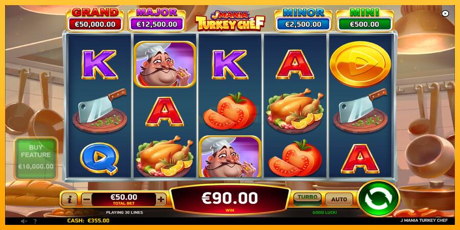 J Mania Turkey Chef máquina de juego por dinero, imagen 3