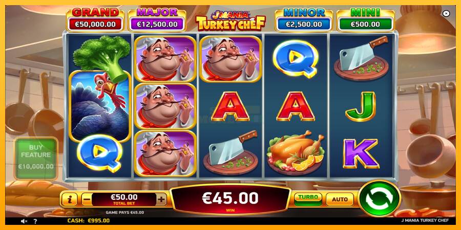 J Mania Turkey Chef máquina de juego por dinero, imagen 4