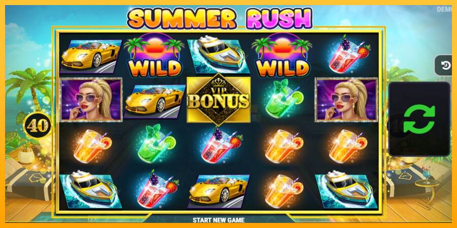 Summer Rush máquina de juego por dinero, imagen 1