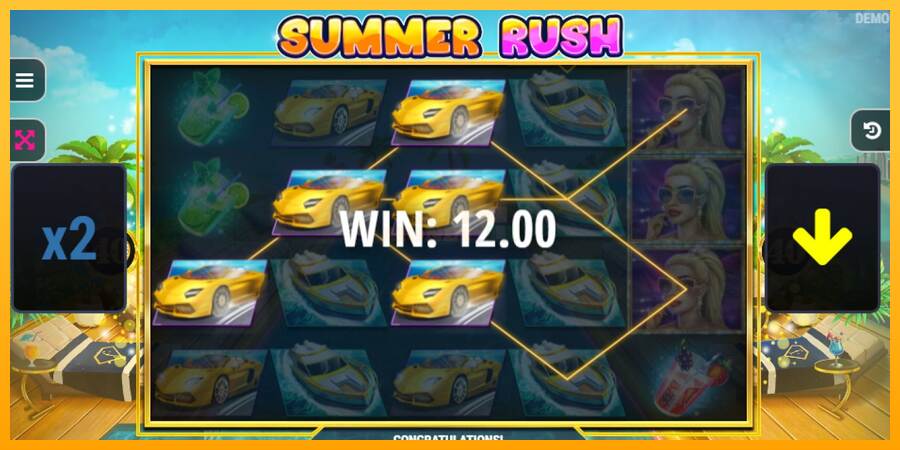 Summer Rush máquina de juego por dinero, imagen 2