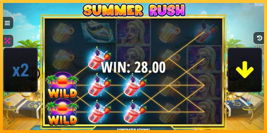 Summer Rush máquina de juego por dinero, imagen 4