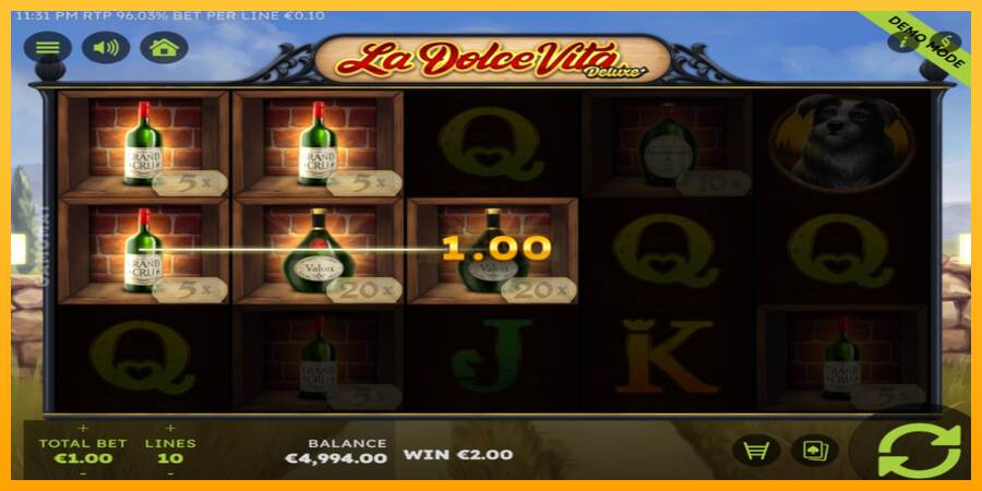 La Dolce Vita Deluxe máquina de juego por dinero, imagen 3