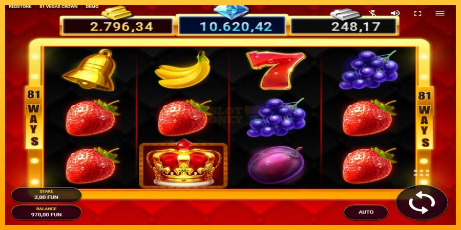 81 Vegas Crown máquina de juego por dinero, imagen 3