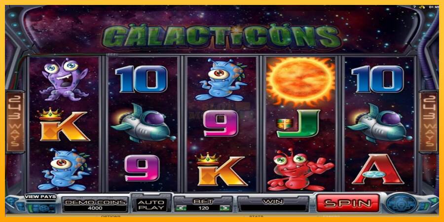 Galacticons máquina de juego por dinero, imagen 1