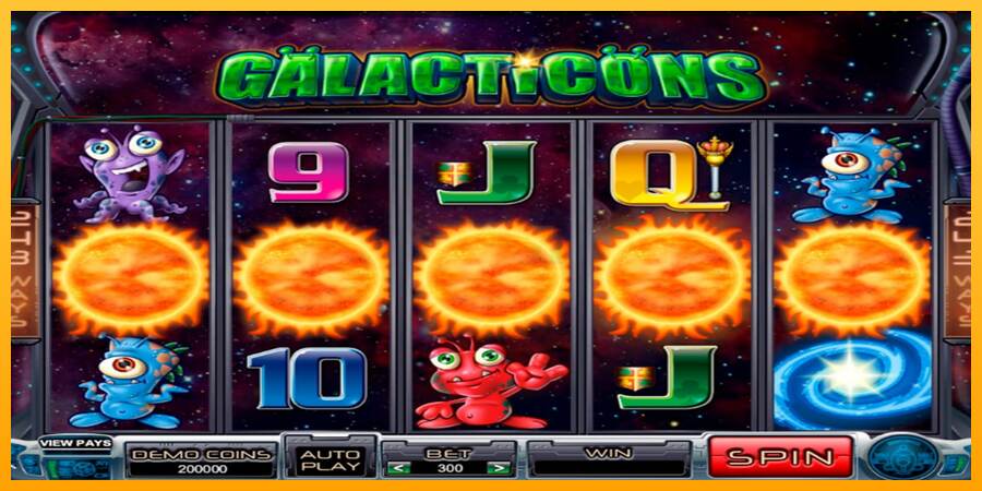 Galacticons máquina de juego por dinero, imagen 2