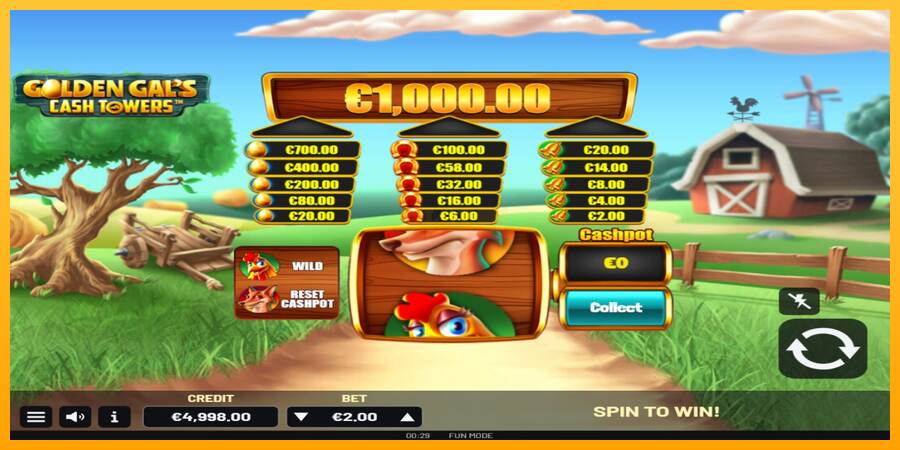 Golden Gal’s Cash Tower máquina de juego por dinero, imagen 2