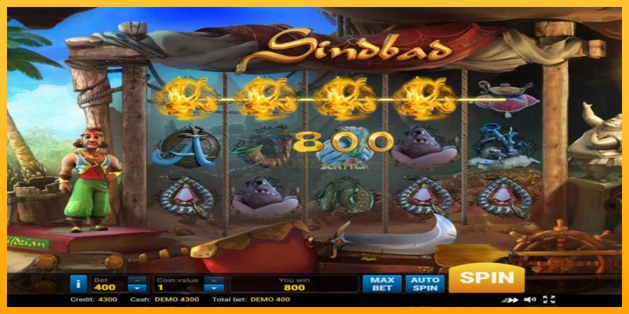 Sindbad máquina de juego por dinero, imagen 2