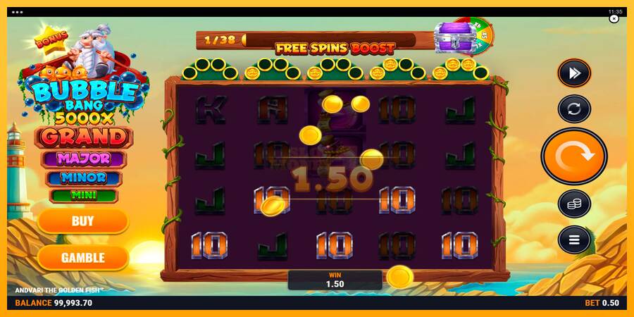 Andvari The Golden Fish máquina de juego por dinero, imagen 5