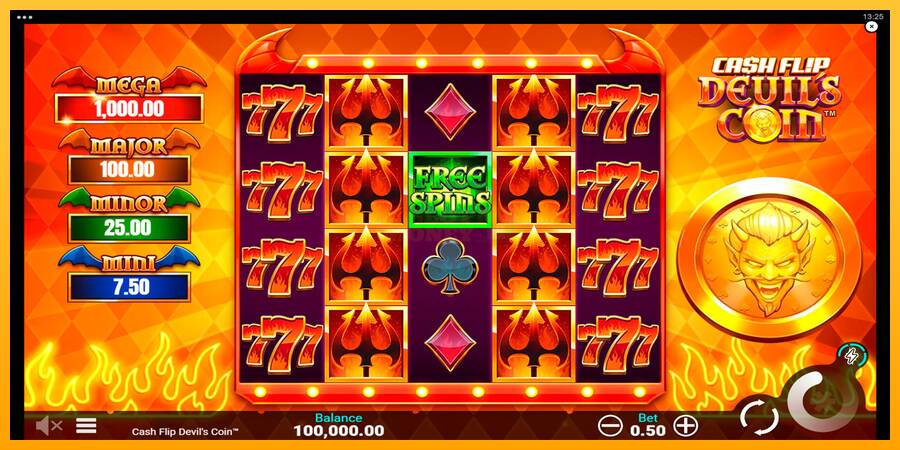 Cash Flip Devils Coin máquina de juego por dinero, imagen 1