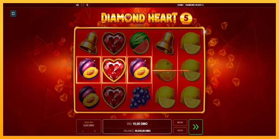 Diamond Heart 5 máquina de juego por dinero, imagen 5