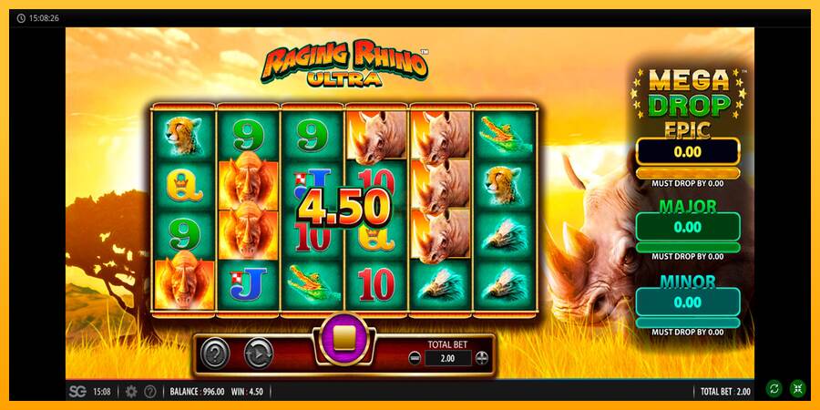 Raging Rhino Ultra máquina de juego por dinero, imagen 2