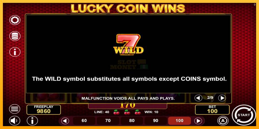 Lucky Coin Wins máquina de juego por dinero, imagen 5