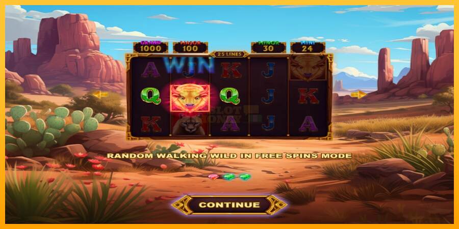 Buffalos Sun 3 máquina de juego por dinero, imagen 1