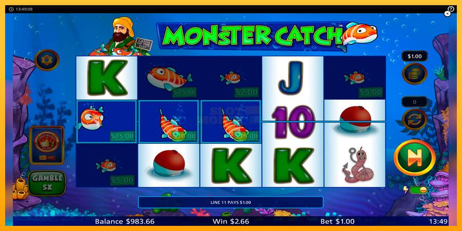 Monster Catch máquina de juego por dinero, imagen 4