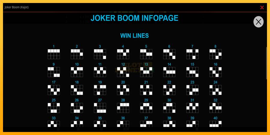 Joker Boom máquina de juego por dinero, imagen 3