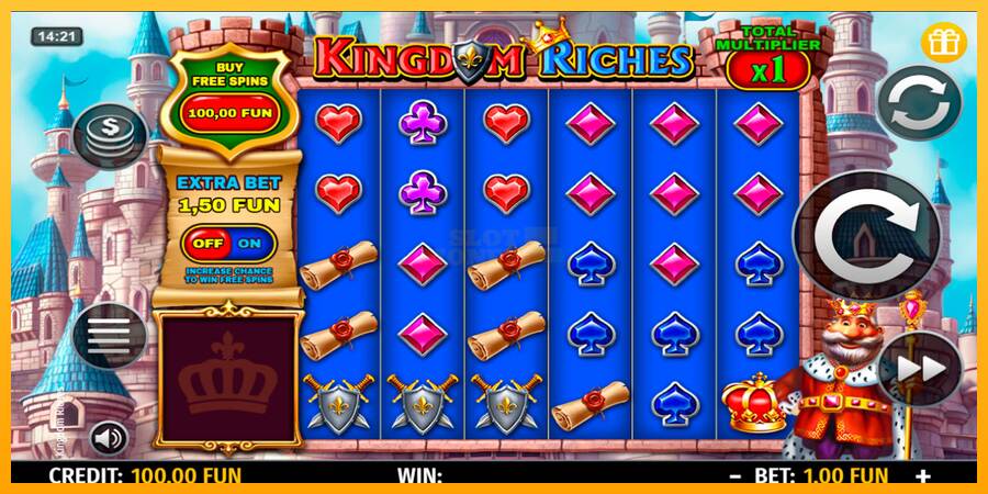 Kingdom Riches máquina de juego por dinero, imagen 1