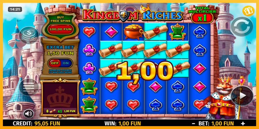 Kingdom Riches máquina de juego por dinero, imagen 3