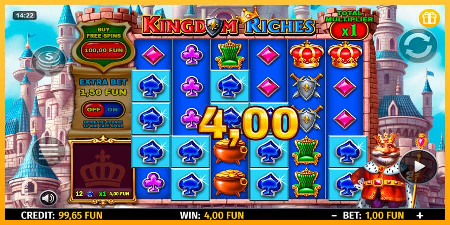 Kingdom Riches máquina de juego por dinero, imagen 4