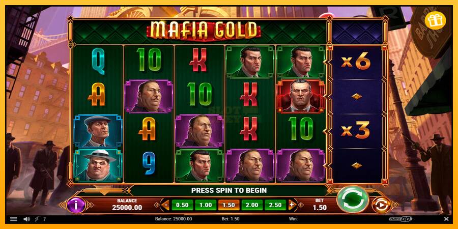 Mafia Gold máquina de juego por dinero, imagen 1