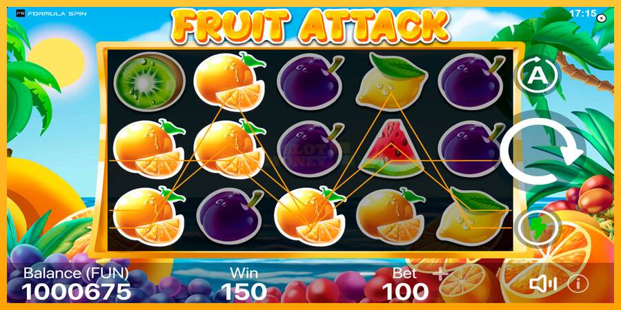 Fruit Attack máquina de juego por dinero, imagen 2