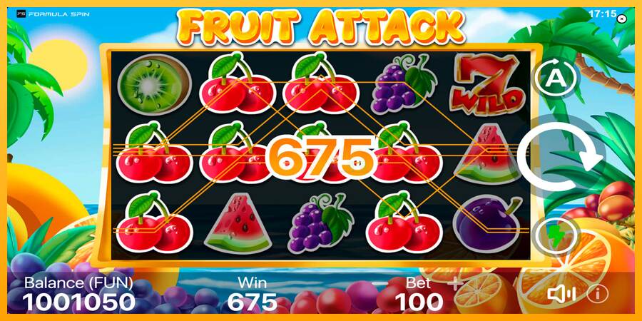 Fruit Attack máquina de juego por dinero, imagen 3