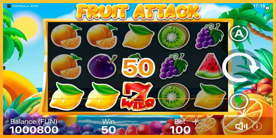 Fruit Attack máquina de juego por dinero, imagen 4