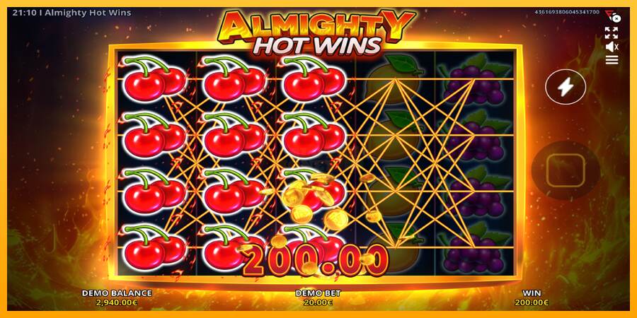 Almighty Hot Wins máquina de juego por dinero, imagen 2