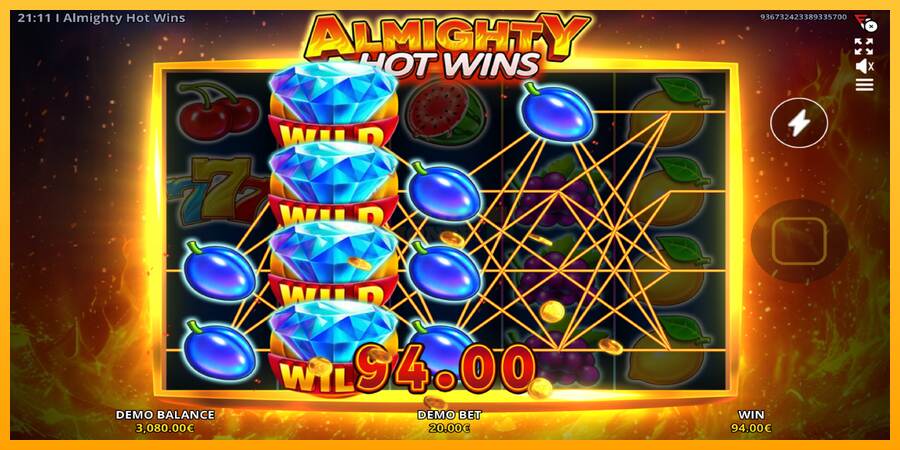 Almighty Hot Wins máquina de juego por dinero, imagen 4