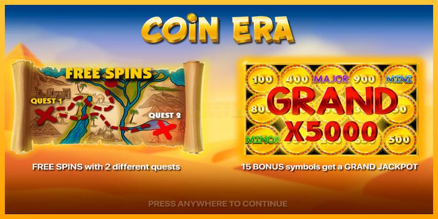 Coin Era: Hold to Win máquina de juego por dinero, imagen 1