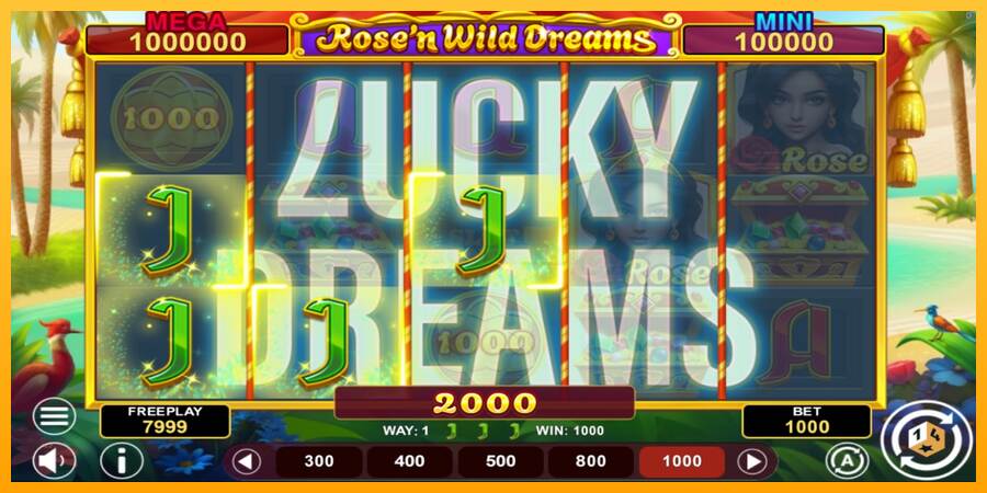 Rose’n Wild Dreams Hold & Win máquina de juego por dinero, imagen 3