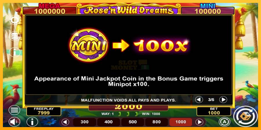 Rose’n Wild Dreams Hold & Win máquina de juego por dinero, imagen 6