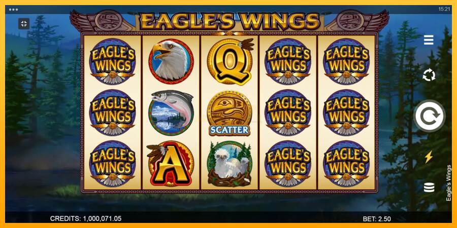 Eagles Wings máquina de juego por dinero, imagen 1