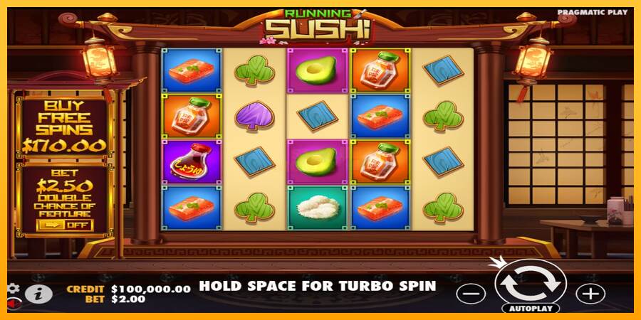 Running Sushi máquina de juego por dinero, imagen 1