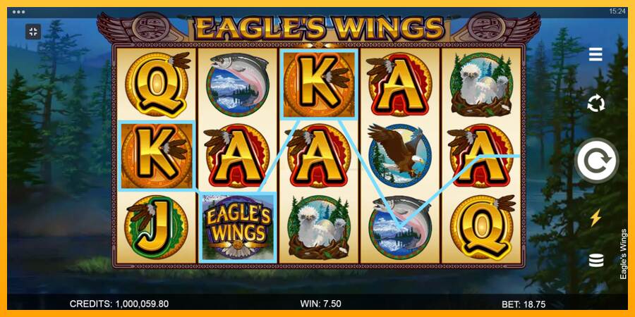 Eagles Wings máquina de juego por dinero, imagen 2