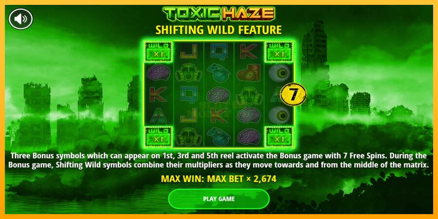 Toxic Haze máquina de juego por dinero, imagen 1