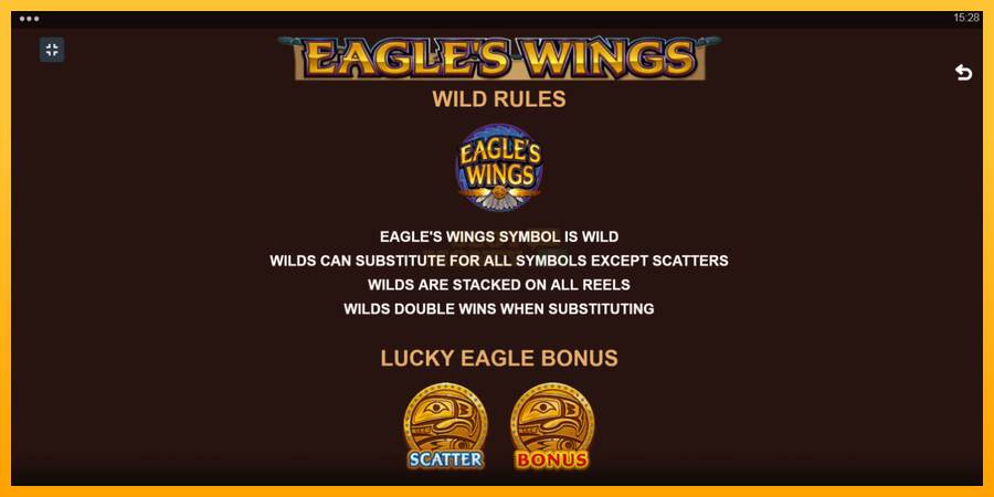 Eagles Wings máquina de juego por dinero, imagen 5