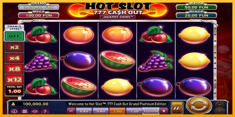 Hot Slot: 777 Cash Out Grand Platinum Edition máquina de juego por dinero, imagen 1