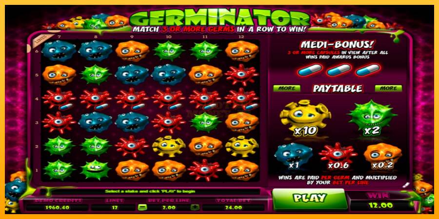 Germinator máquina de juego por dinero, imagen 1