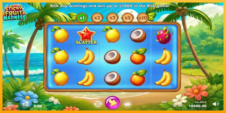 Sticky Fruit Madness máquina de juego por dinero, imagen 1