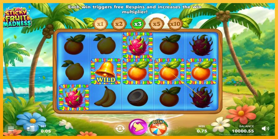 Sticky Fruit Madness máquina de juego por dinero, imagen 3