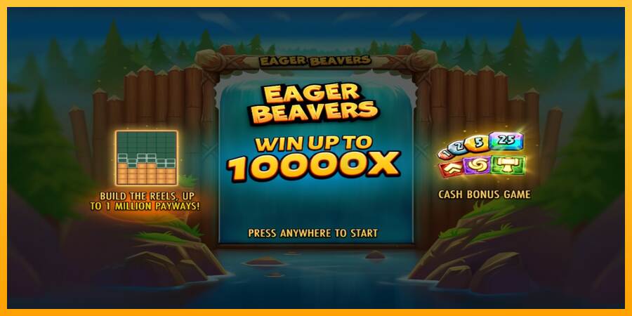 Eager Beavers máquina de juego por dinero, imagen 1