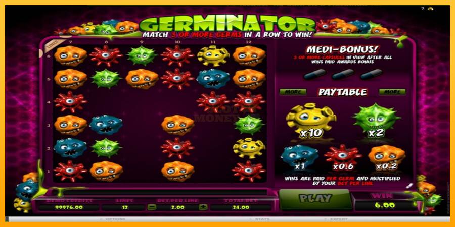 Germinator máquina de juego por dinero, imagen 3