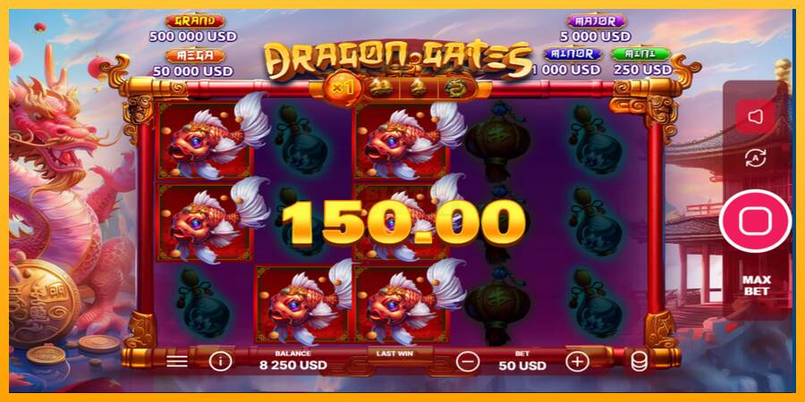 Dragon Gates máquina de juego por dinero, imagen 3